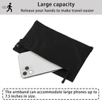 Running Phone Armband for Men Women, Universal Arm Bands for Phones Below 7.5 - Image 5