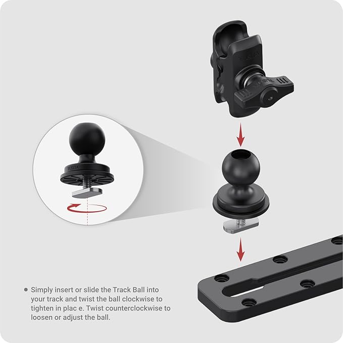 TUSITA Track Ball Mount 1 Inch - Image 4