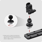 TUSITA Track Ball Mount 1 Inch - Image 4