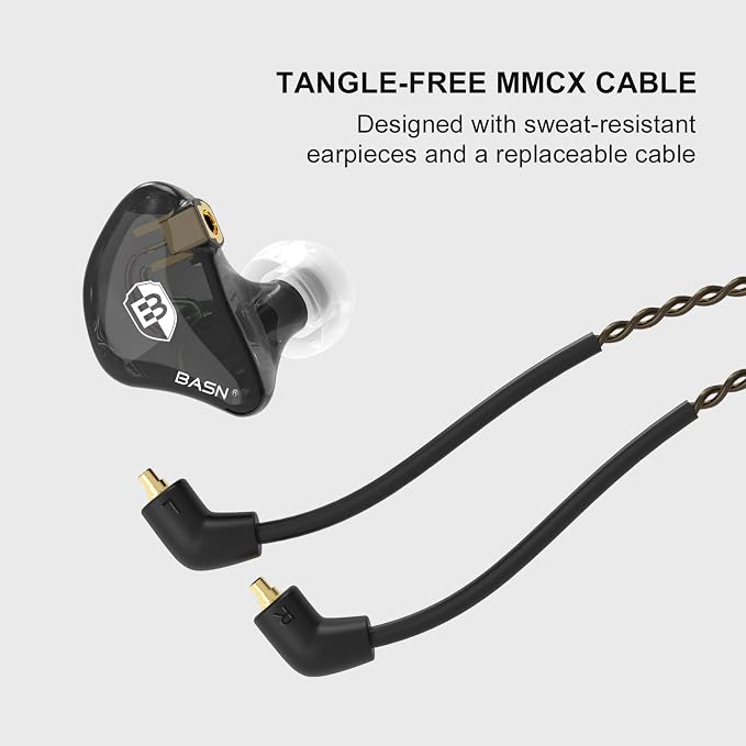 BASN in Ear Monitor Headphones for Musicians, Bsinger 2nd Generation Sound - Image 5