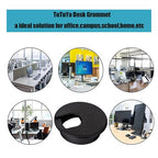 TuTuYa 10PCS Desk Grommet, Desk Grommet 1-3/8 Inch Desk Cable Grommet Desk - Image 4