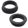 2 Pcs 2" Drill Hole, 1-9/16" ID Silicone Rubber Grommets by BOPOREAE