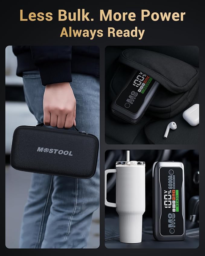 MOSTOOL M8 6000A Car Battery Jump Starter - Image 8