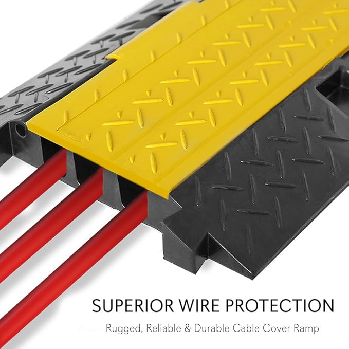 Pyle Durable Cable Protective Ramp Cover - Image 6
