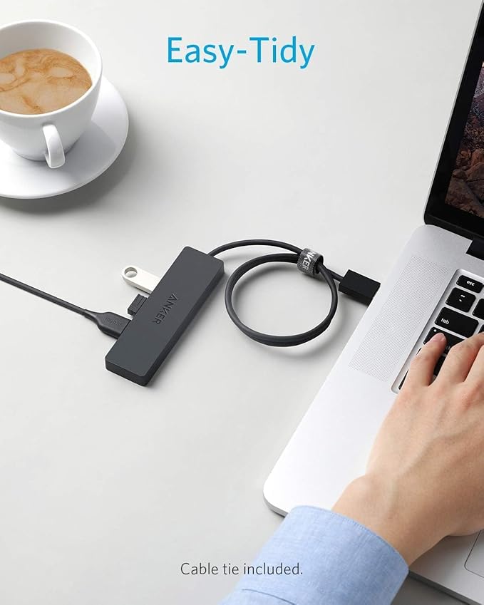 Anker 4-Port USB 3.0 Hub, Ultra-Slim Data USB Hub - Image 6