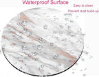 Premium Textured Round Mouse Pad - Image 4