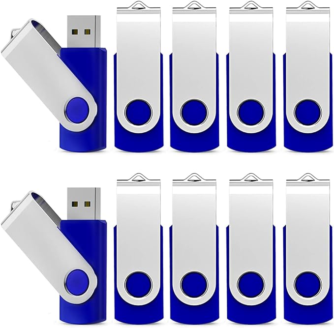 KEXIN 10 Pack 64GB USB 2.0 Flash Drive Thumb Drive by Home