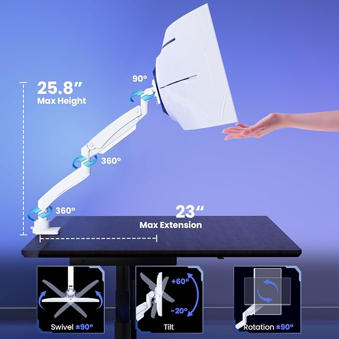 Ultrawide Monitor-Arm Heavy Duty 22-57‘’ - Image 3