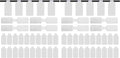 60 Pieces Self-Adhesive Cable Labels, Paste Wire Labels, Nylon Writable Cord by Eersida
