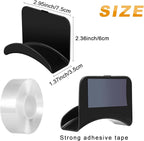 12 Pcs Headphone Wall Hangers Adhesive Gaming Headset Holder Hooks - Image 2