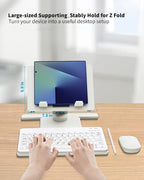 Desk Stand and Bluetooth Keyboard Combo - Image 3