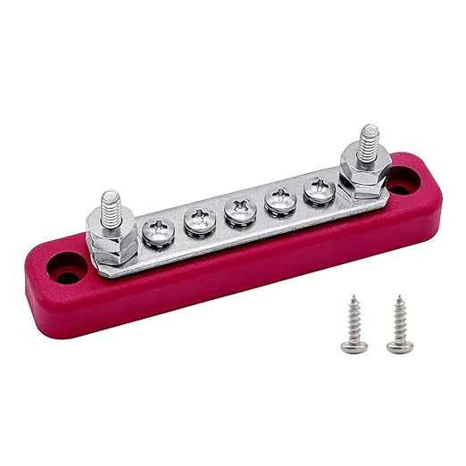 2 x #10 Studs Power Distribution Block by Ampper