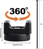 15Pcs Magnetic Cable Clips Zip Tie Mount Base, Cable Ties Holder, Electrical - Image 3