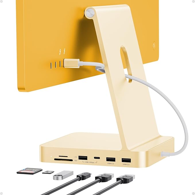 USB C HUB for iMac 24 inch 2021/2023/2024, PULWTOP USB Hub Adapter iMac by PULWTOP