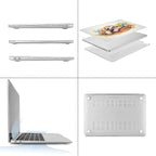 Compatible with MacBook Air 13.3 13.6 Inch Case 2022 2021 2020 2019 Plastic - Image 3
