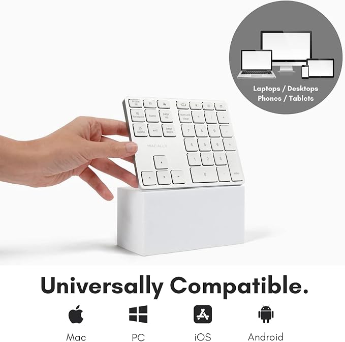 Macally Bluetooth Number Pad for Laptop - Image 4