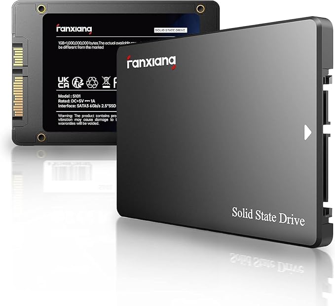 SSD 2TB Internal Solid State Drive SATA III 6Gb/s 2.5", 3D NAND, SLC Cache by fanxiang