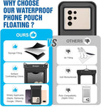 Floating Waterproof Phone Pouch 2 Pack - Image 9