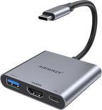 USB C to HDMI Multiport Adapter by ABIWAZY