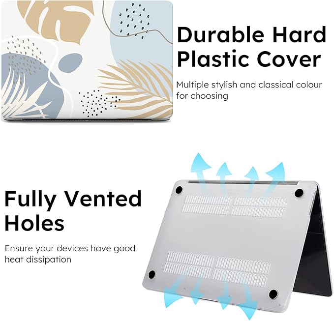 iCasso for MacBook Air 13 inch Case 2025 2024-2022 Release M4 A3240 M3 A3113 - Image 5