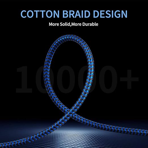 3.5mm Male to Female Extension Stereo Audio Extension Cable 6FT, Cotton-Braided - Image 7