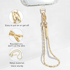 Metal Phone Chain, Crossbody Detachable Phone Lanyard - Image 4