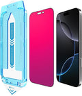 EGKimBa for iPhone 16 Privacy Screen Protector, Gradient Color, Bubble Free by RainbowColorful