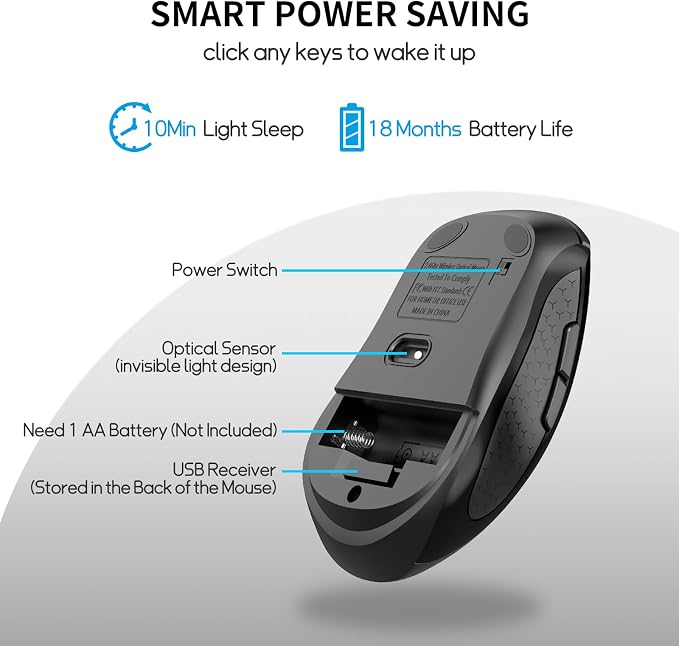 Wireless Mouse with Side Buttons - Image 7