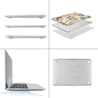 Compatible with MacBook Air 13.3 13.6 Inch Case 2022 2021 2020 2019 Plastic - Image 3