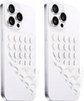 2 Pack Silicone Suction Cup Phone Case Mount Double Sided, Hands-Free Strong by LvShuLiangPin