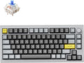 Keychron Q1 RGB Wired Custom Mechanical Keyboard Knob Version, 75% Layout by Keychron