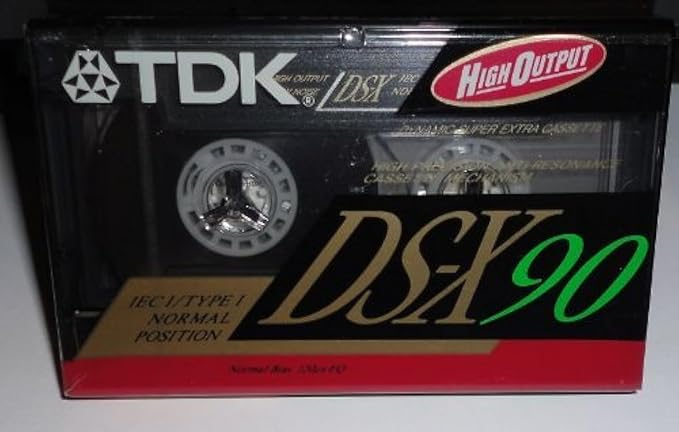 TDK DS-X 90 Blank Cassette Tape by TDK