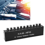 10 Channel Headphone Amplifier 1 In 10 Out Channel Stereo Distributor Headphone - Image 5