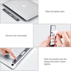 Laptop Risers for Desk, 4 Adjustable Heights Laptop Stand, Keyboard Riser - Image 7