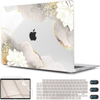 CISSOOK Compatible with MacBook Air 13 inch Case 2021 2020 2019 2018 2022 by CISSOOK