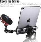 Full Metal Tablet Tripod Holder – Compatible - Image 7