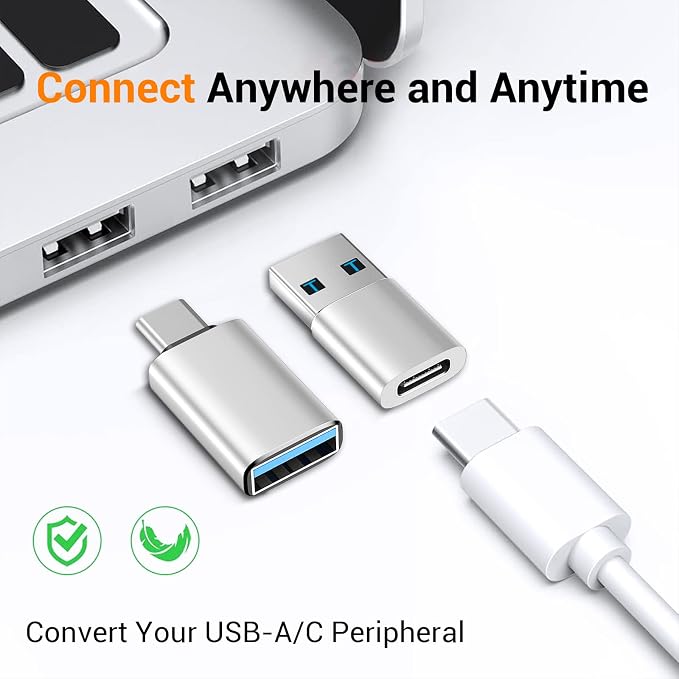   USB to USB C Adapter, USB C Male to USB 3.0 Female - Image 5