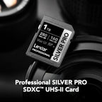 Lexar 1TB Professional Silver PRO SD Card, Full HD, - Image 2