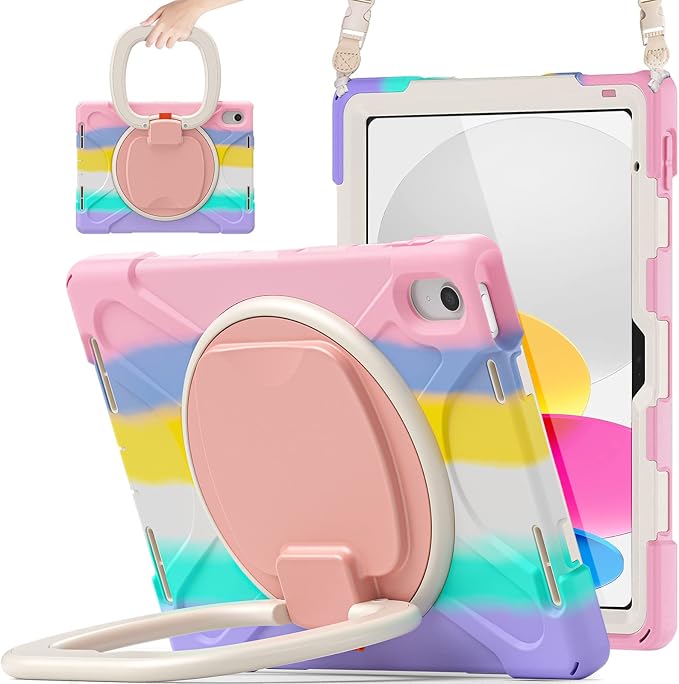 SCSVPN Kids Case for iPad 11th/10th Generation 11-inch/10.9 Inch 2025/2022 by SCSVPN