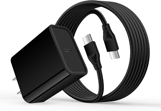 Samsung S25 A16 5G Fast Charger Type C, 20W USB C Charger Block & 9FT Long USB by Cebkit