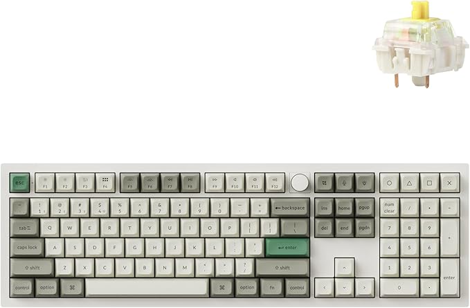 Keychron Q6 Max QMK/VIA Bluetooth Wireless /2.4 GHz/USB-C Wired Custom by Keychron