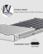 ProtoArc Foldable Bluetooth Keyboard, XK01 Full-Size Portable Keyboard - Image 8