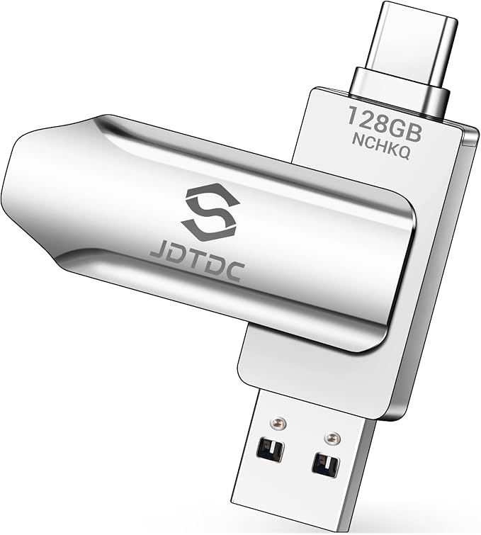 128GB Photo-Stick-iPhone-16 15-Flash-Drive iPhone USB C Memory Stick by JSLJDTDC