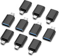 Fidioto Micro USB 2.0 OTG Adapter【10 Pack】, Micro USB to USB-A Female Adapter by Fidioto