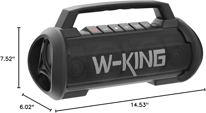 W-KING Portable Speakers Bluetooth Wireless, 120W Max Loudest Bluetooth Speaker - Image 10
