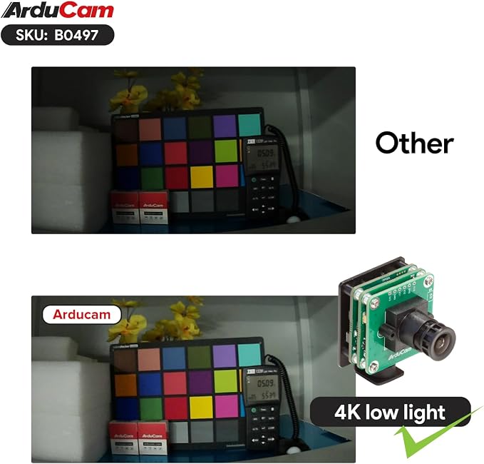 Arducam USB 3.0 Camera, 8.3MP 90fps@720p High-Speed USB Camera Module, 4K - Image 8