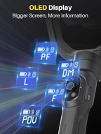 Professional Gimbal Stabilizer for Smartphone, Built-in 18CM Extension Rod and - Image 5