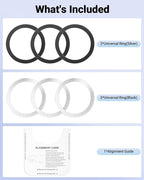 Magnetic Wireless Charging Magsafe Ring-6 PCS, Ultra-Thin Magsafe Sticker - Image 7