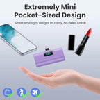 Portable Charger for iPhone 16/15 Series, 5200mAh PD USB C Power Bank Built-in - Image 3