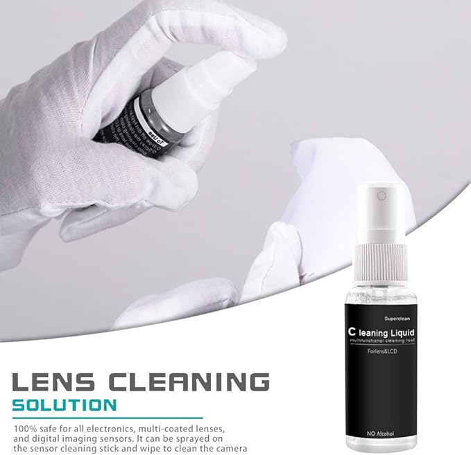 Professional Camera Cleaning Kit, Including Cleaning Solution/5 APS-C Cleaning - Image 4